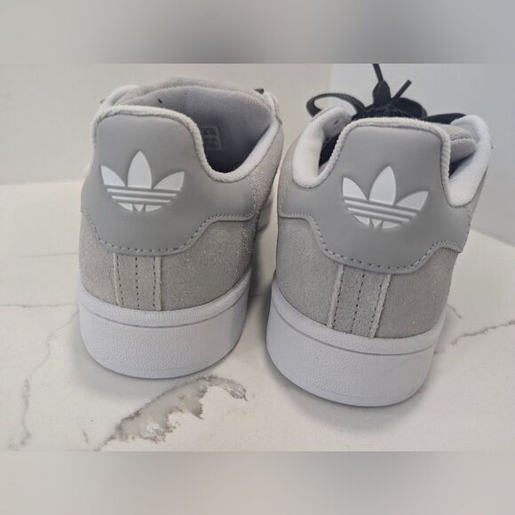 New Adidas Campus 00s Shoes sneakers suede leather Grey Two/Charcoal/Cloud 10.5 - Picture 9 of 12